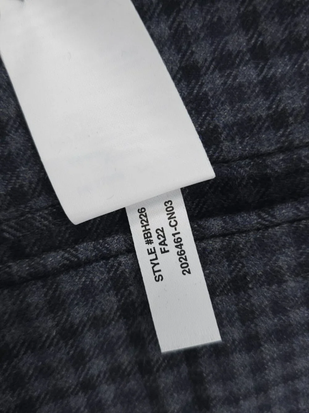 NWT J CREW Ludlow Slim Fit Blazer English Moon Cotton Wool Unlined Check 42R